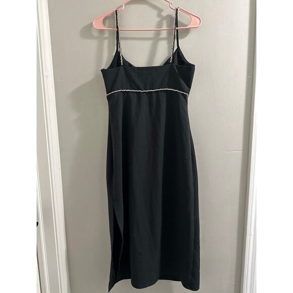 Sachin & Babi Black Midi Dress size 2 Missing one stone!‎ - Picture 10 of 11